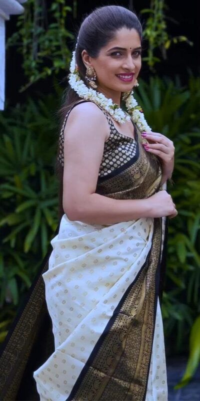 KP 6019 White Soft Lichi Silk Cloth. With Lace Work & Lace Border Saree . Grab it for ₹1649. Delivery 4-6 Working Days. Shop now. | Sarees, Bollywood Sarees, Creative Sarees, Designer Sarees, Embroidered Sarees, Ethnic Saree, Modern Digital sarees, Party Wear Sarees