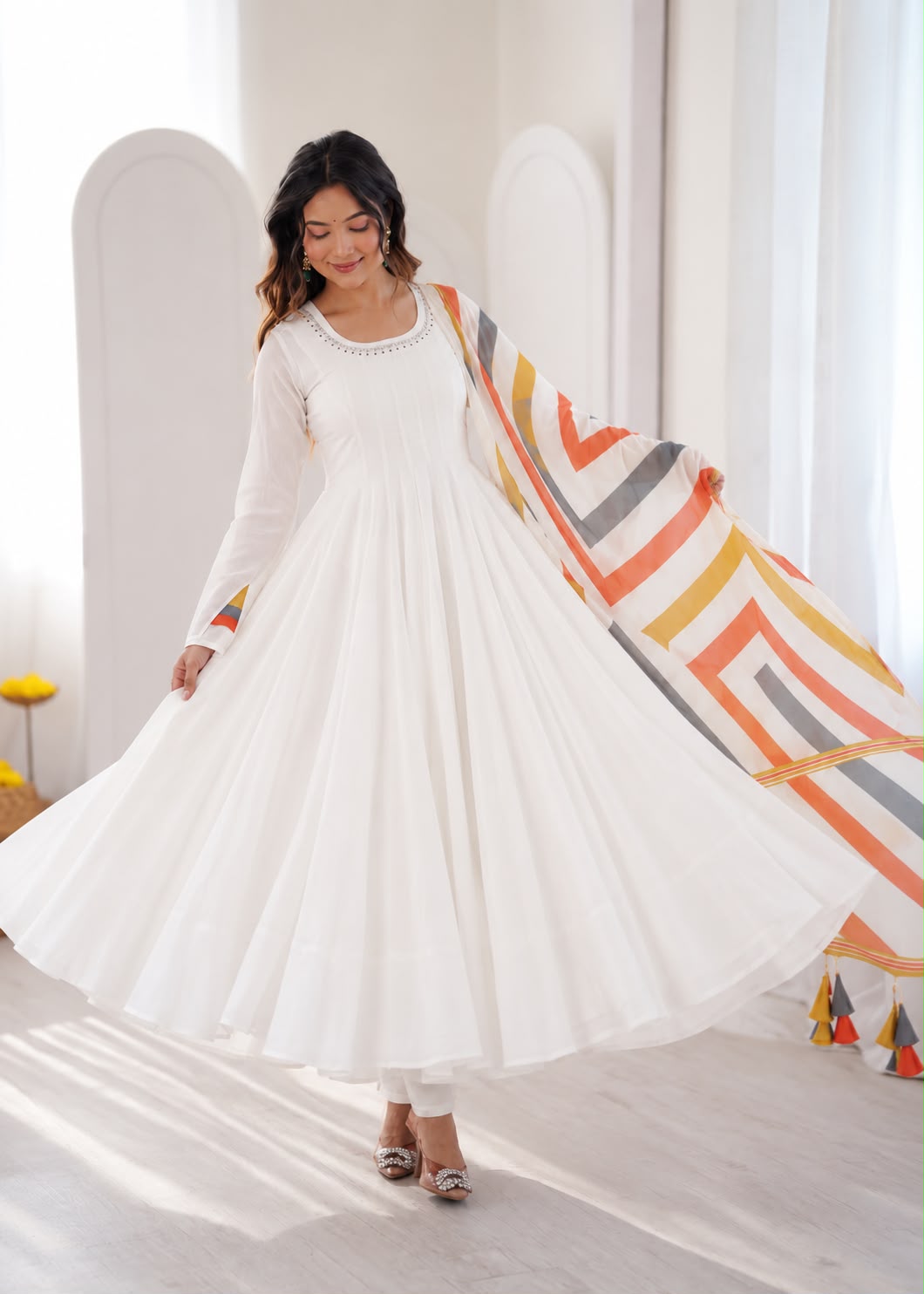 NSR 917 White Color Mal Cotton Embroidery Work Salwar Suit . Wedding, Party, Festive, Events, Get it for ₹2299. Delivery 4-6 Working Days. Shop now. | Jump Suits, Salwar suit, Casual Suits, Creative suits, Designer Suits, Palazzo Suits, Party Wear Suits, Patiala Suits, Straight Suits
