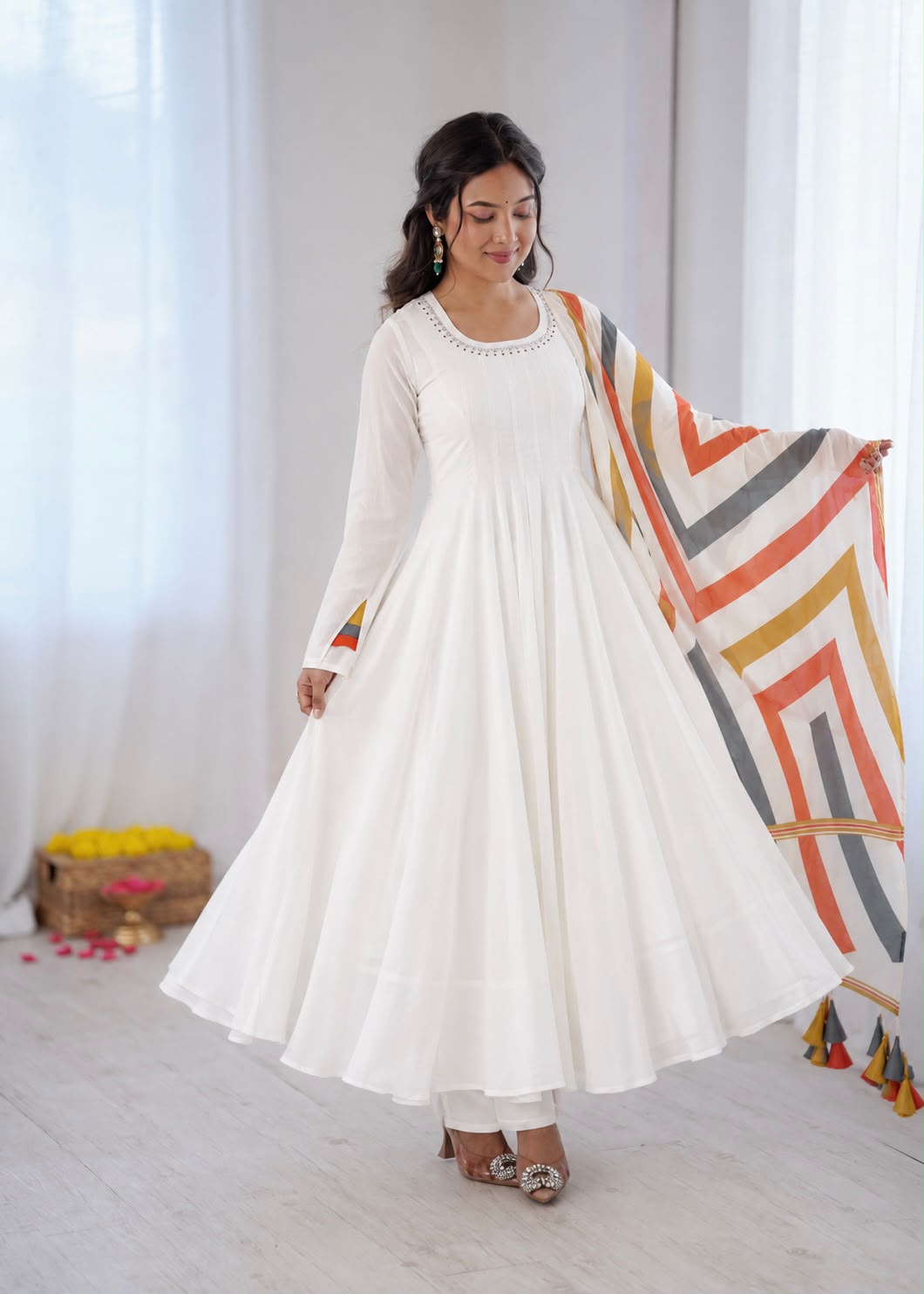 NSR 917 White Color Mal Cotton Embroidery Work Salwar Suit . Wedding, Party, Festive, Events, Get it for ₹2299. Delivery 4-6 Working Days. Shop now. | Jump Suits, Salwar suit, Casual Suits, Creative suits, Designer Suits, Palazzo Suits, Party Wear Suits, Patiala Suits, Straight Suits