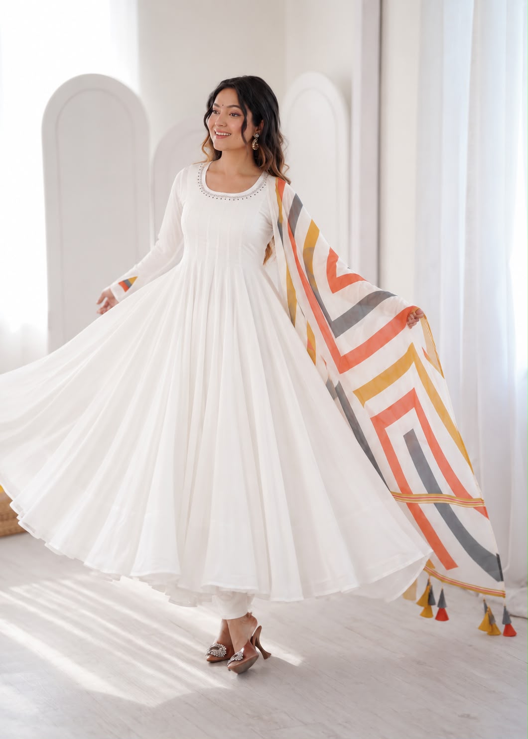 NSR 917 White Color Mal Cotton Embroidery Work Salwar Suit . Wedding, Party, Festive, Events, Get it for ₹2299. Delivery 4-6 Working Days. Shop now. | Jump Suits, Salwar suit, Casual Suits, Creative suits, Designer Suits, Palazzo Suits, Party Wear Suits, Patiala Suits, Straight Suits