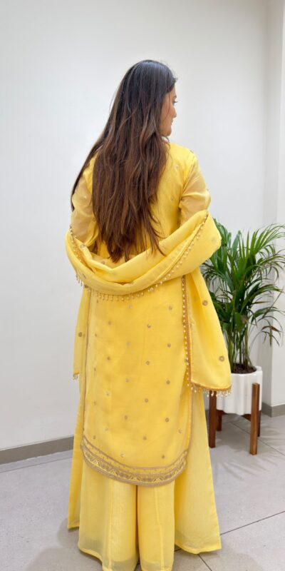 BE 501 Yellow Crunchy Silk Salwar Suit with Embroidery Work. Wedding, Party, Festive, Events Best Price ₹2349. Delivery 4-6 Working Days. Shop now. | Jump Suits, Salwar suit, Casual Suits, Creative suits, Designer Suits, Palazzo Suits, Party Wear Suits, Patiala Suits, Straight Suits
