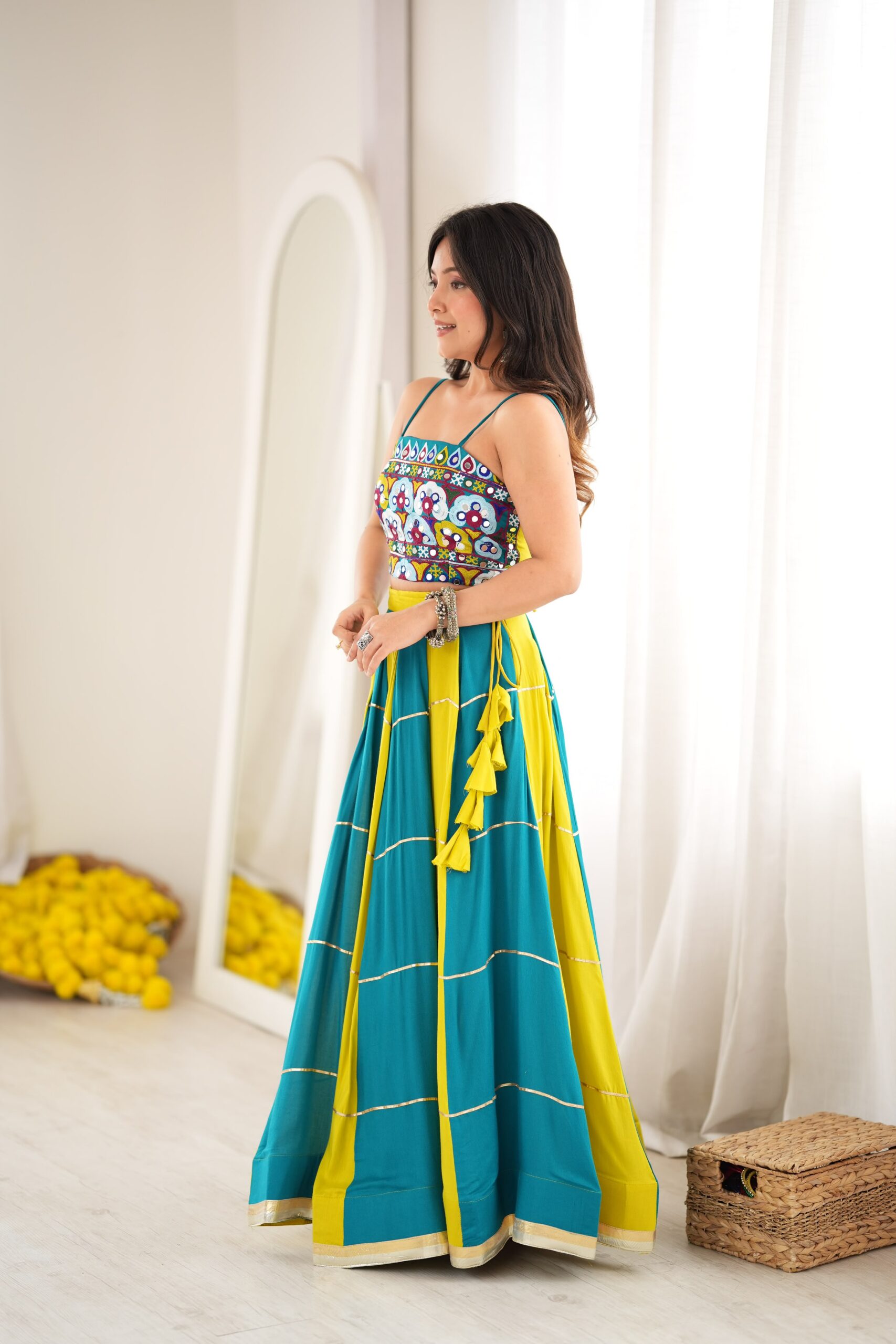 SP 97 Blue Color Rayon Embroidery Work & Cowrie Work Lehenga Choli . Grab it for ₹2399. Delivery 4-6 Working Days. Shop now. | Lehenga, Bollywood Lehenga, Creative Lehenga, Designer Lehenga, Embroidered Lehenga, Party Wear Lehenga