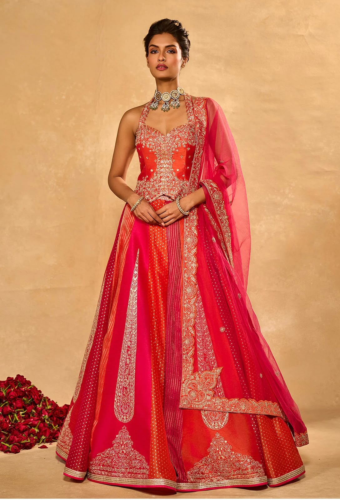 BB 85 Orange Shiny Chinon Silk Sequence Work Lehenga Choli Perfect for Wedding, Party, Ganesh Chaturthi, Baby Shower, Makar Affordable Price ₹2999. /- | Lehenga, Bollywood Lehenga, Creative Lehenga, Designer Lehenga, Embroidered Lehenga, Party Wear Lehenga