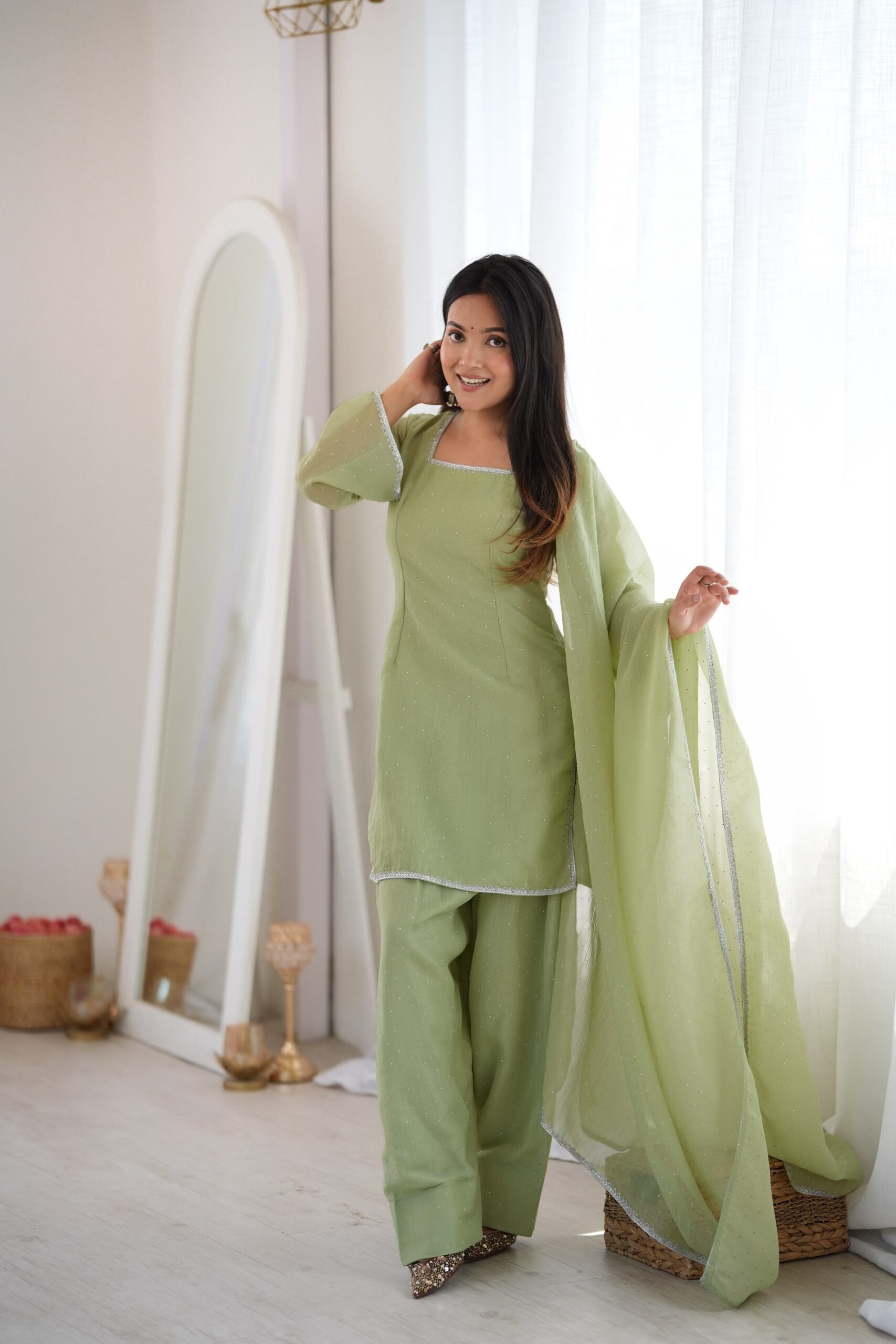 KB 297 Pista Crunchy Silk Salwar Suit with Embroidery Work. Wedding, Party, Festive, Events Best Price ₹2029. Delivery 4-6 Working Days. Shop now. | Jump Suits, Salwar suit, Casual Suits, Creative suits, Designer Suits, Palazzo Suits, Party Wear Suits, Patiala Suits, Straight Suits