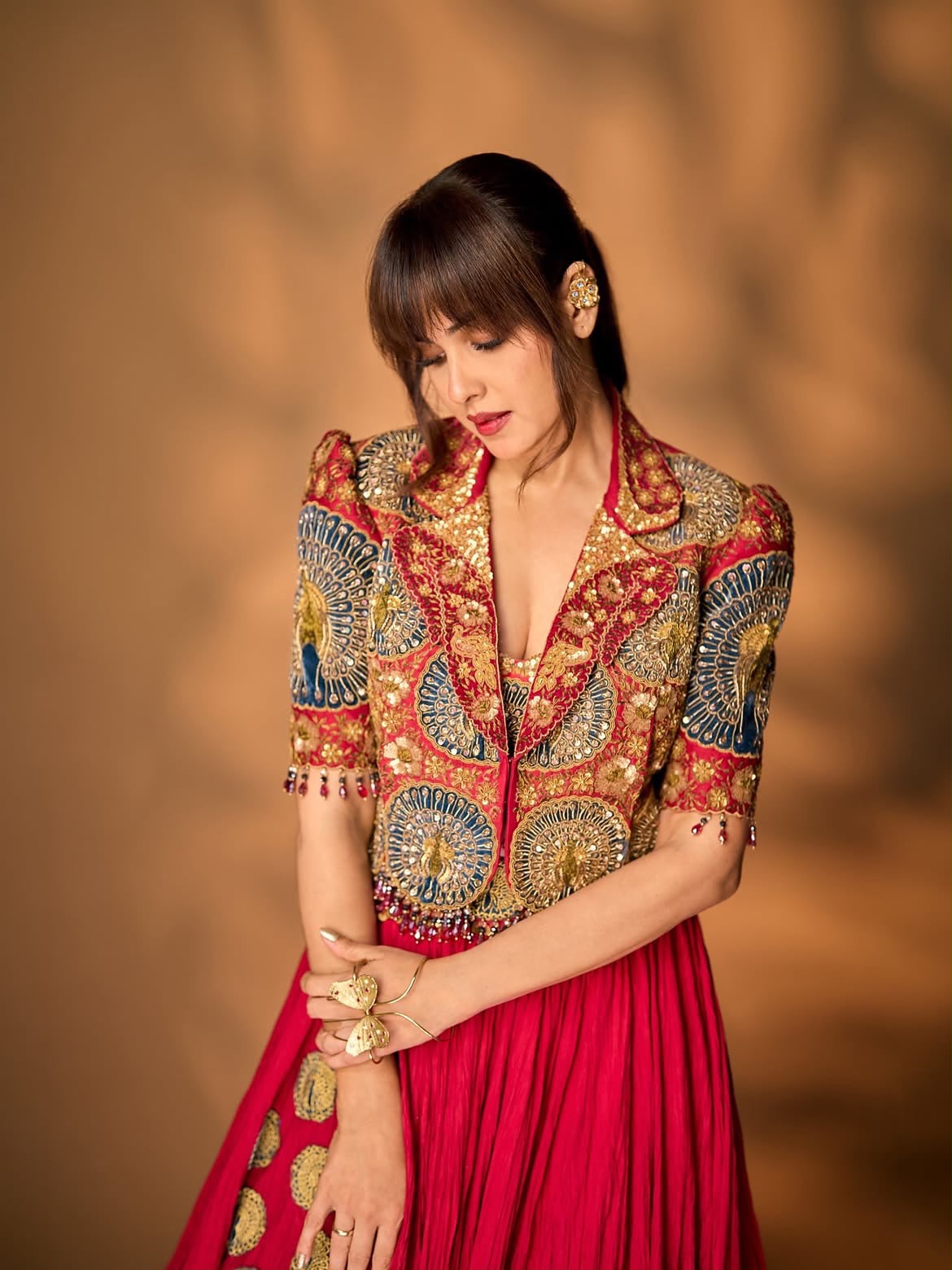 BB 100 Red Rangoli Crush Silk Lehenga Choli with Sequins Work & Embroidery Work. Affordable Price ₹2999. Delivery 4-6 Working Days. Shop now. | Lehenga, Bollywood Lehenga, Creative Lehenga, Designer Lehenga, Embroidered Lehenga, Party Wear Lehenga
