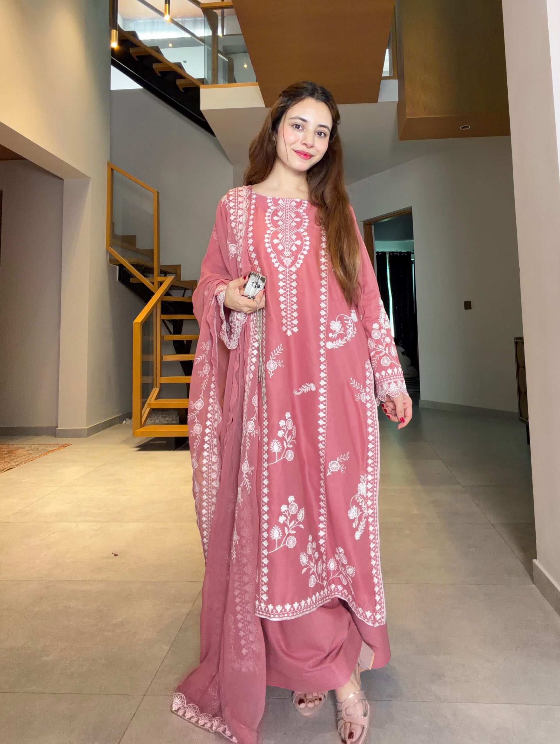 LG 2151 Peach Mul Chanderi Salwar Suit with Embroidery Work & Sequins Work. Festive Deal ₹2399. Delivery 4-6 Working Days. Shop nowp | Jump Suits, Salwar suit, Casual Suits, Creative suits, Designer Suits, Palazzo Suits, Party Wear Suits, Patiala Suits, Straight Suits