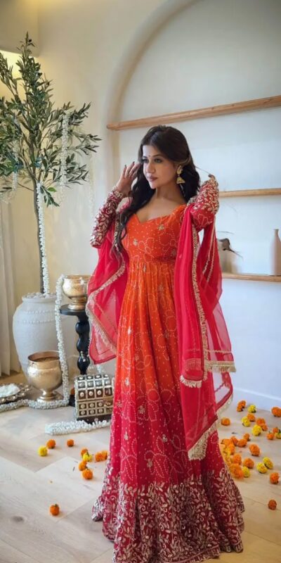 SRK 5375 Red Faux Georgette Salwar Suit with Mirror Work & Embroidery Work. Get it for ₹2449. Delivery 4-6 Working Days. Shop now. | Jump Suits, Salwar suit, Casual Suits, Creative suits, Designer Suits, Palazzo Suits, Party Wear Suits, Patiala Suits, Straight Suits