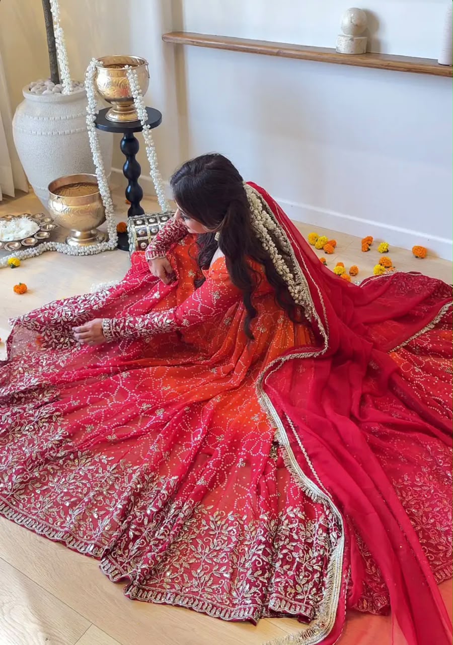 SRK 5375 Red Faux Georgette Salwar Suit with Mirror Work & Embroidery Work. Get it for ₹2449. Delivery 4-6 Working Days. Shop now. | Jump Suits, Salwar suit, Casual Suits, Creative suits, Designer Suits, Palazzo Suits, Party Wear Suits, Patiala Suits, Straight Suits