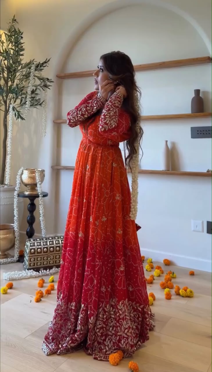 SRK 5375 Red Faux Georgette Salwar Suit with Mirror Work & Embroidery Work. Get it for ₹2449. Delivery 4-6 Working Days. Shop now. | Jump Suits, Salwar suit, Casual Suits, Creative suits, Designer Suits, Palazzo Suits, Party Wear Suits, Patiala Suits, Straight Suits