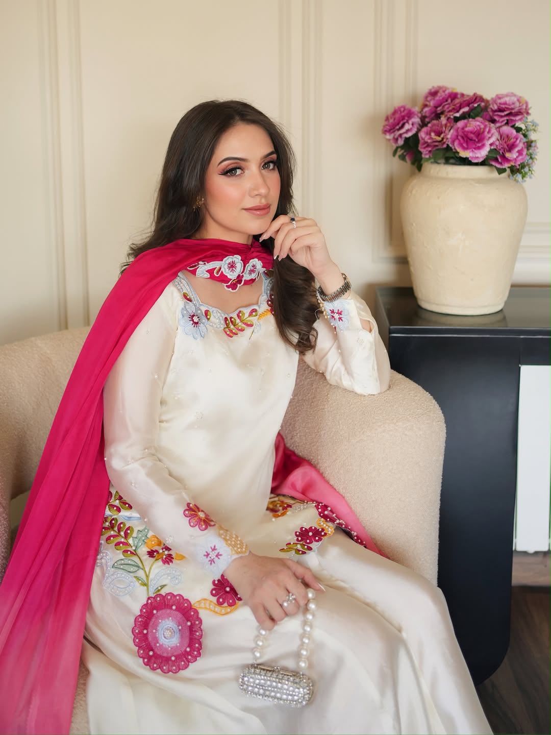 MF 525 Off White Color Roman Silk Salwar Suit with Embroidery Work. Available at ₹2399 only. Delivery 4-6 Working Days. Shop now. | Jump Suits, Salwar suit, Casual Suits, Creative suits, Designer Suits, Palazzo Suits, Party Wear Suits, Patiala Suits, Straight Suits
