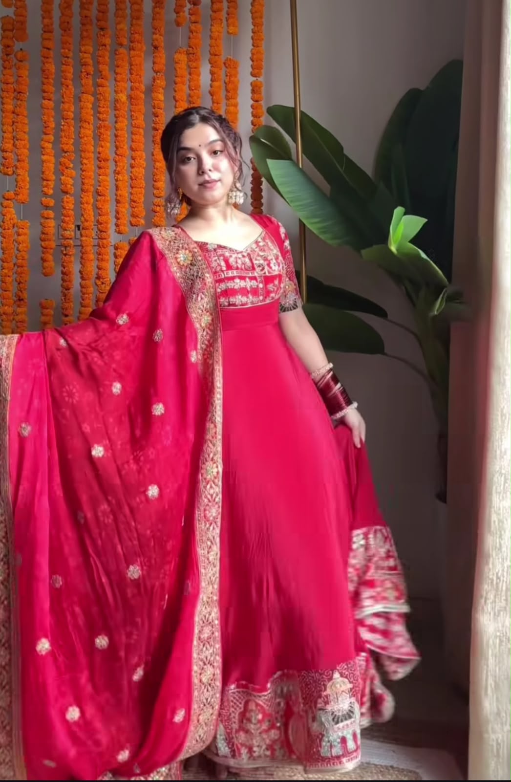 NF 1276 Pink in Color Natural Crepe Embroidery Work Anarkali Suit . Affordable Price ₹3049. Delivery 4-6 Working Days. Shop now. | Anarkali Suits, Bollywood Anarkali, Creative-Anarkali, Designer Anarkali, Embroidered Anarkali, Party Wear Anarkali