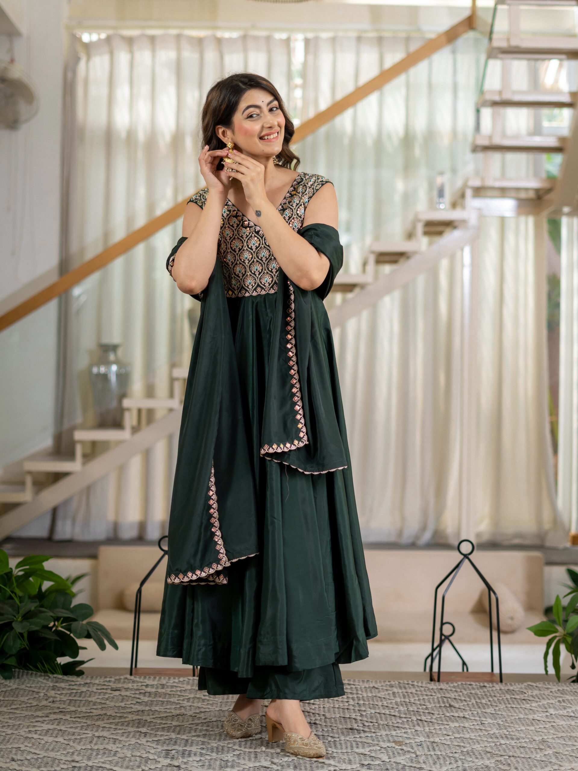 MD 3112 Teal in Color Natural Crepe Embroidery Work Salwar Suit . Affordable Price ₹2349. Delivery 4-6 Working Days. Shop now. | Jump Suits, Salwar suit, Casual Suits, Creative suits, Designer Suits, Palazzo Suits, Party Wear Suits, Patiala Suits, Straight Suits