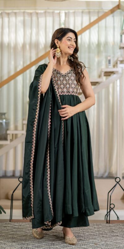 MD 3112 Teal in Color Natural Crepe Embroidery Work Salwar Suit . Affordable Price ₹2349. Delivery 4-6 Working Days. Shop now. | Jump Suits, Salwar suit, Casual Suits, Creative suits, Designer Suits, Palazzo Suits, Party Wear Suits, Patiala Suits, Straight Suits