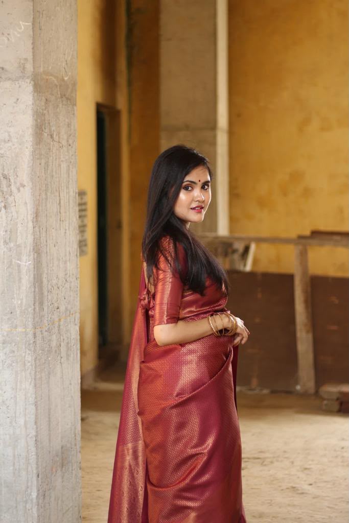 KPR 172 Maroon Soft Lichi Silk Cloth. With Lace Work & Lace Border Saree . Grab it for ₹1549. Delivery 4-6 Working Days. Shop now. | Sarees, Bollywood Sarees, Creative Sarees, Designer Sarees, Embroidered Sarees, Ethnic Saree, Modern Digital sarees, Party Wear Sarees