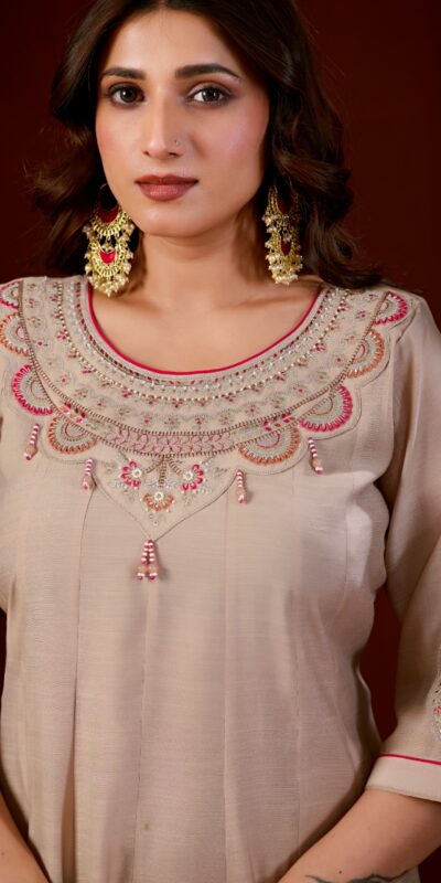 DIVA 196 Off White Super Embroidery Work & Thread Embroidery Salwar Suit in Mul Slub. Delivery 4-6 Working Days. Online Shop now. | Jump Suits, Salwar suit, Casual Suits, Creative suits, Designer Suits, Palazzo Suits, Party Wear Suits, Patiala Suits, Straight Suits