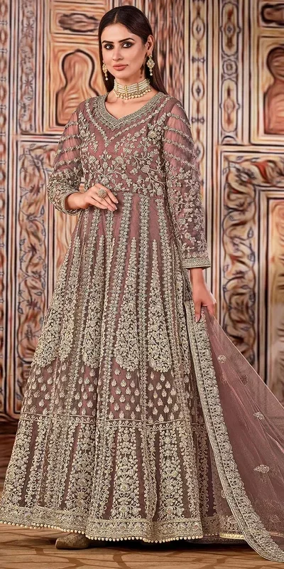FC 2701 Peach Sequins Work & Embroidery Work Salwar Suitin Peach Butterfly Net. Grab it for ₹3149. Delivery 4-6 Working Days. Shop now. | Jump Suits, Salwar suit, Casual Suits, Creative suits, Designer Suits, Palazzo Suits, Party Wear Suits, Patiala Suits, Straight Suits