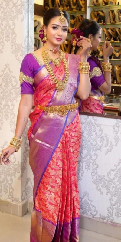 KPR 185 Pink Color Soft Lichi Silk Saree with Lace Border & Lace Work. Best Price ₹1649. Delivery 4-6 Working Days. Shop now. | Sarees, Bollywood Sarees, Creative Sarees, Designer Sarees, Embroidered Sarees, Ethnic Saree, Modern Digital sarees, Party Wear Sarees
