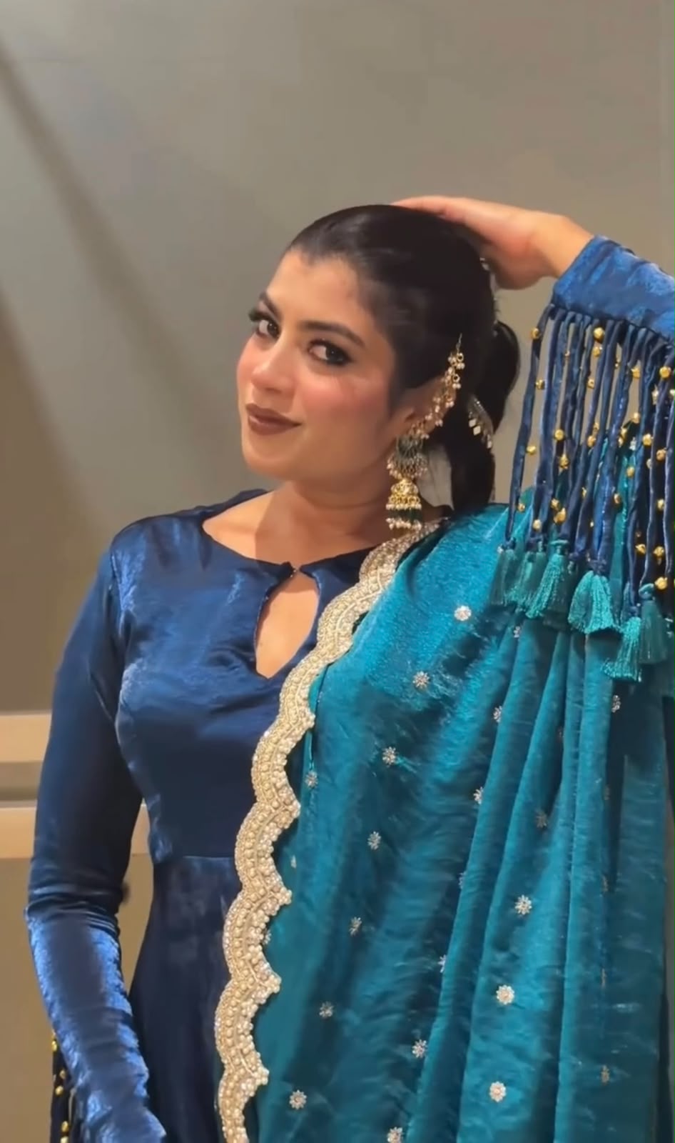 AD 250 Blue in Color Fendy Crush Silk Designer Work Salwar Suit . Introductory Price ₹2449. Delivery 4-6 Working Days. Shop now. | Jump Suits, Salwar suit, Casual Suits, Creative suits, Designer Suits, Palazzo Suits, Party Wear Suits, Patiala Suits, Straight Suits