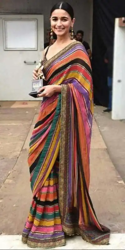 BT 236 Multi Saree : Original Moss Work : Digital Print With Fancy Lace Border Blouse : Heavy Satin Casual, Party, Wedding, Festive, @1499/- | Sarees, Bollywood Sarees, Creative Sarees, Designer Sarees, Embroidered Sarees, Modern Digital sarees, Party Wear Sarees