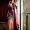 beautiful-designer-maroon-color-heavy-velvet-sharara-suit