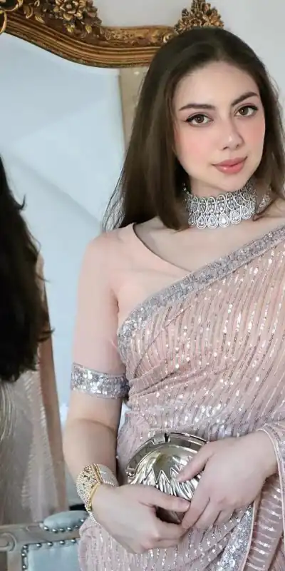 JR 590 Peach Color Georgette Embroidery Sequence work Sequence lace Casual, Wedding, Festive, Events . Expected Delivery 4-6 Working Days @1699/- | Sarees, Bollywood Sarees, Creative Sarees, Designer Sarees, Embroidered Sarees, Ethnic Saree, Modern Digital sarees, Party Wear Sarees