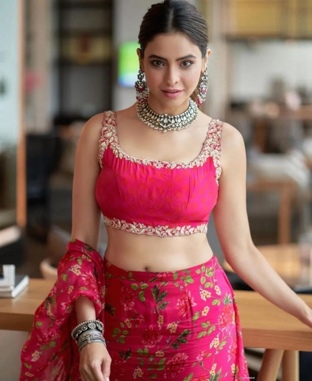 RC 233 Pink Color Georgette Silk Printed With Ruffle Layer Lehenga Choli Casual, Party Wedding, Festive, Events Etc. Delivery  4-6 Working Days 1999/- | Lehenga, Bollywood Lehenga, Creative Lehenga, Designer Lehenga, Embroidered Lehenga, Party Wear Lehenga