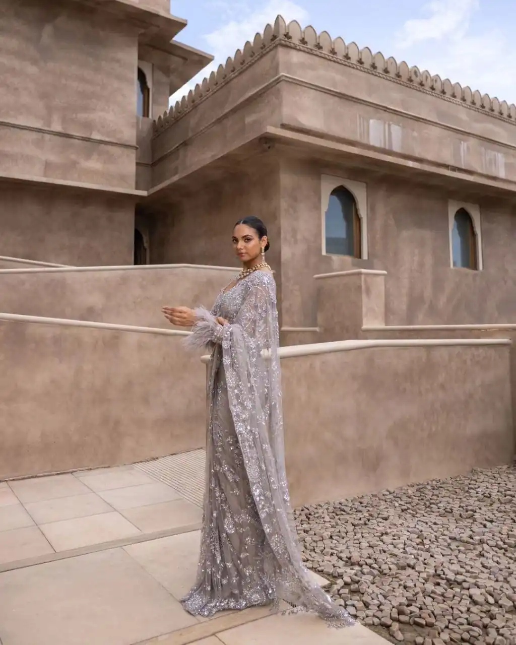 DS BT 387 Silver Color Nylon Butterfly Net Malty & Sequence Saree Wedding, Party, Festive, Events Expected Delivery 4-6 Working Days @ 1699/- | Sarees, Bollywood Sarees, Creative Sarees, Designer Sarees, Embroidered Sarees, Ethnic Saree, Modern Digital sarees, Party Wear Sarees