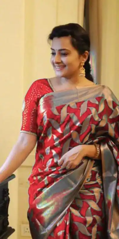 KP 4057 Red Color Soft Lichi Silk Jacquard On All Over Saree Casual, Party Wear, Wedding, Events Etc. Expected Delivery 4-6 Working Days @1349/- | Sarees, Bollywood Sarees, Creative Sarees, Designer Sarees, Embroidered Sarees, Ethnic Saree, Modern Digital sarees, Party Wear Sarees