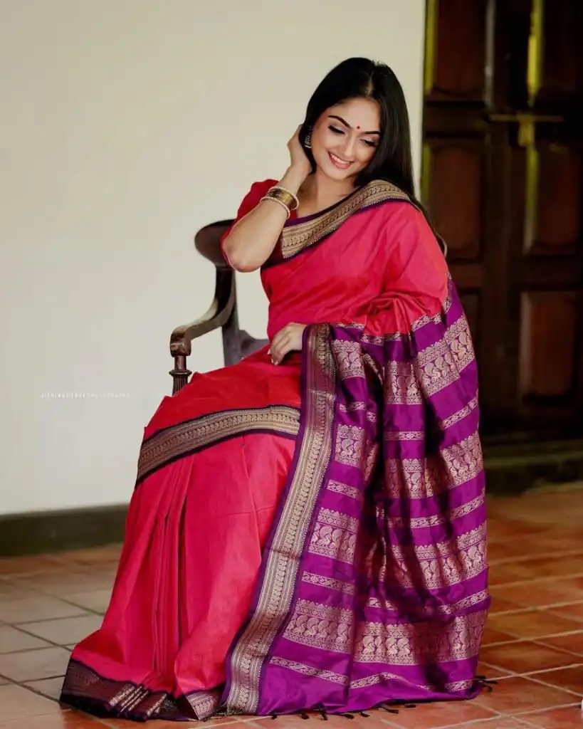 KP 5004 Pink Color Soft Lichi Silk Jacquard On All Over Saree Casual, Party Wear, Wedding, Events Etc. Expected Delivery 4-6 Working Days @1449/- | Sarees, Bollywood Sarees, Creative Sarees, Designer Sarees, Embroidered Sarees, Ethnic Saree, Modern Digital sarees, Party Wear Sarees