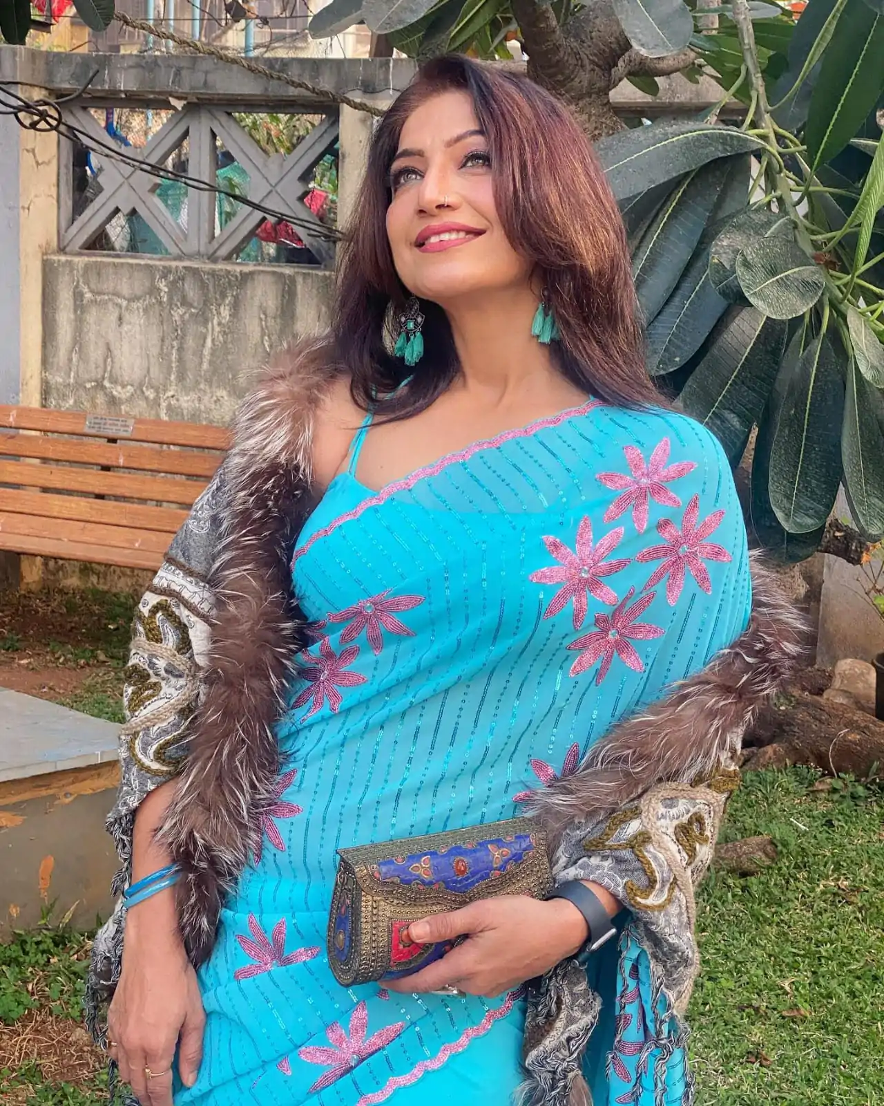 JR 623 Blue Color Georgette Embroidery Sequence Saree Casual, Wedding, Festive, Events Expected Delivery 4-6 Working Days @1799/- | Sarees, Bollywood Sarees, Creative Sarees, Designer Sarees, Embroidered Sarees, Ethnic Saree, Modern Digital sarees, Party Wear Sarees