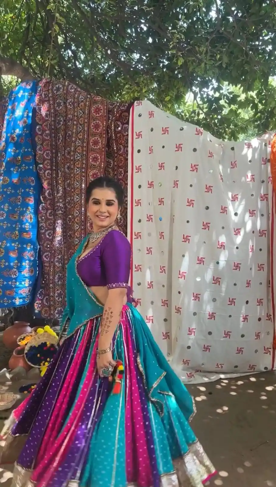 Ram 024 Blue Color Georgette Mirror Less khadi Print Lehenga Choli Casual, Wedding, Festive, Events Expected Delivery 4-6 Working Days @2649/- | Lehenga, Bollywood Lehenga, Creative Lehenga, Designer Lehenga, Embroidered Lehenga, Party Wear Lehenga