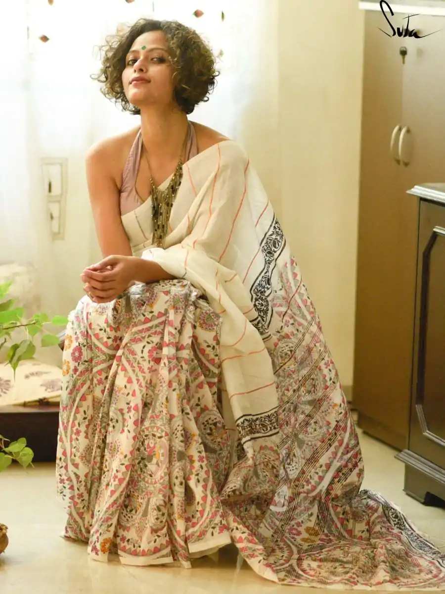 KT 197 White Color S Heavy Dola Silk Digital Print Saree Casual, Wedding, Festive, Events . Expected Delivery 4-6 Working Days @1449/- only | Sarees, Bollywood Sarees, Creative Sarees, Designer Sarees, Embroidered Sarees, Ethnic Saree, Modern Digital sarees, Party Wear Sarees