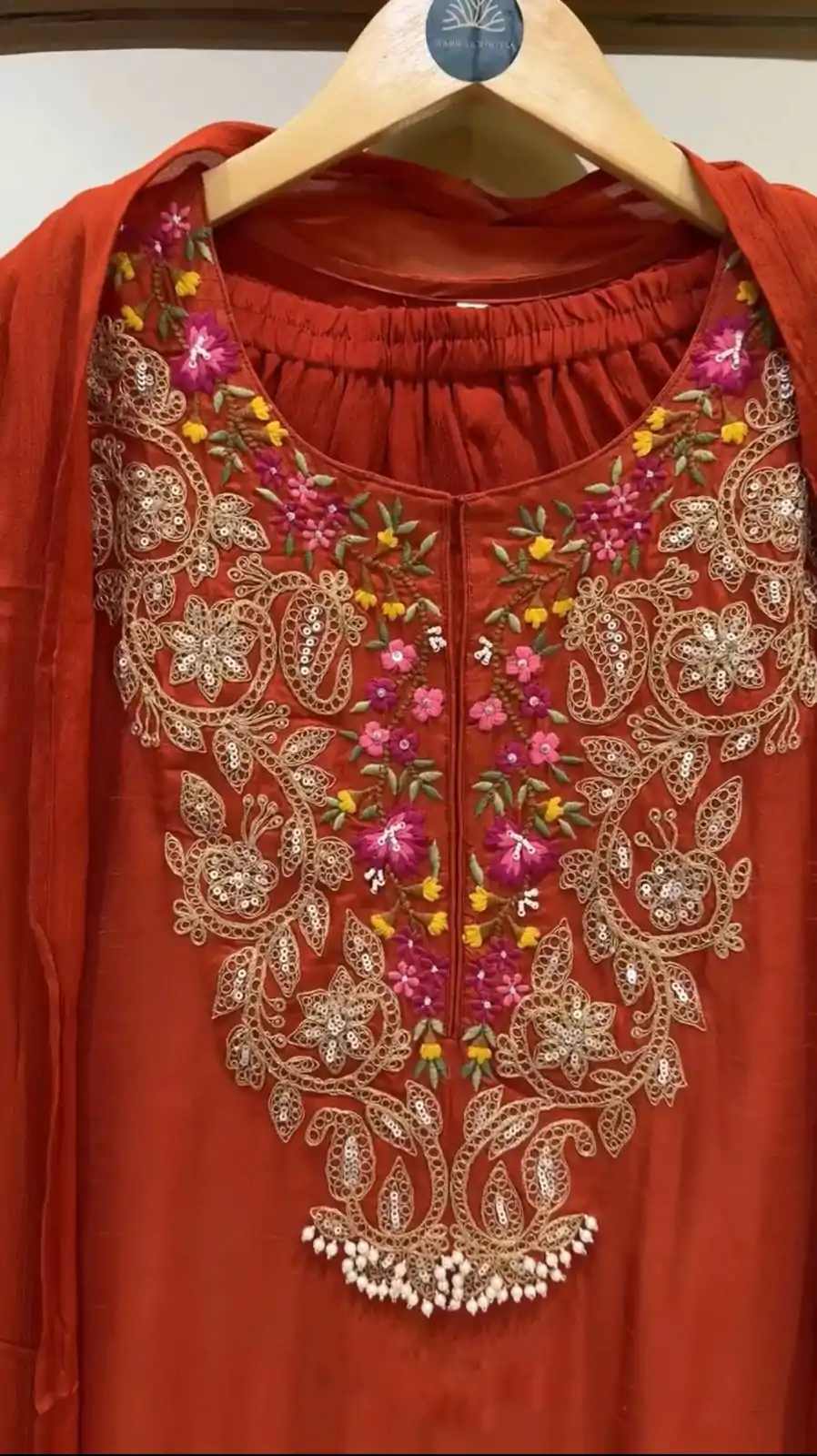 ZSR 3108 Orange Faux Georgette With 5mm Embroidery Sequence Work Salwar Suit Casual, Wedding, Party, Festive, Events Etc.4-6 Working Days@ 1899/-only | Jump Suits, Salwar suit, Casual Suits, Creative suits, Designer Suits, Palazzo Suits, Party Wear Suits, Patiala Suits, Straight Suits