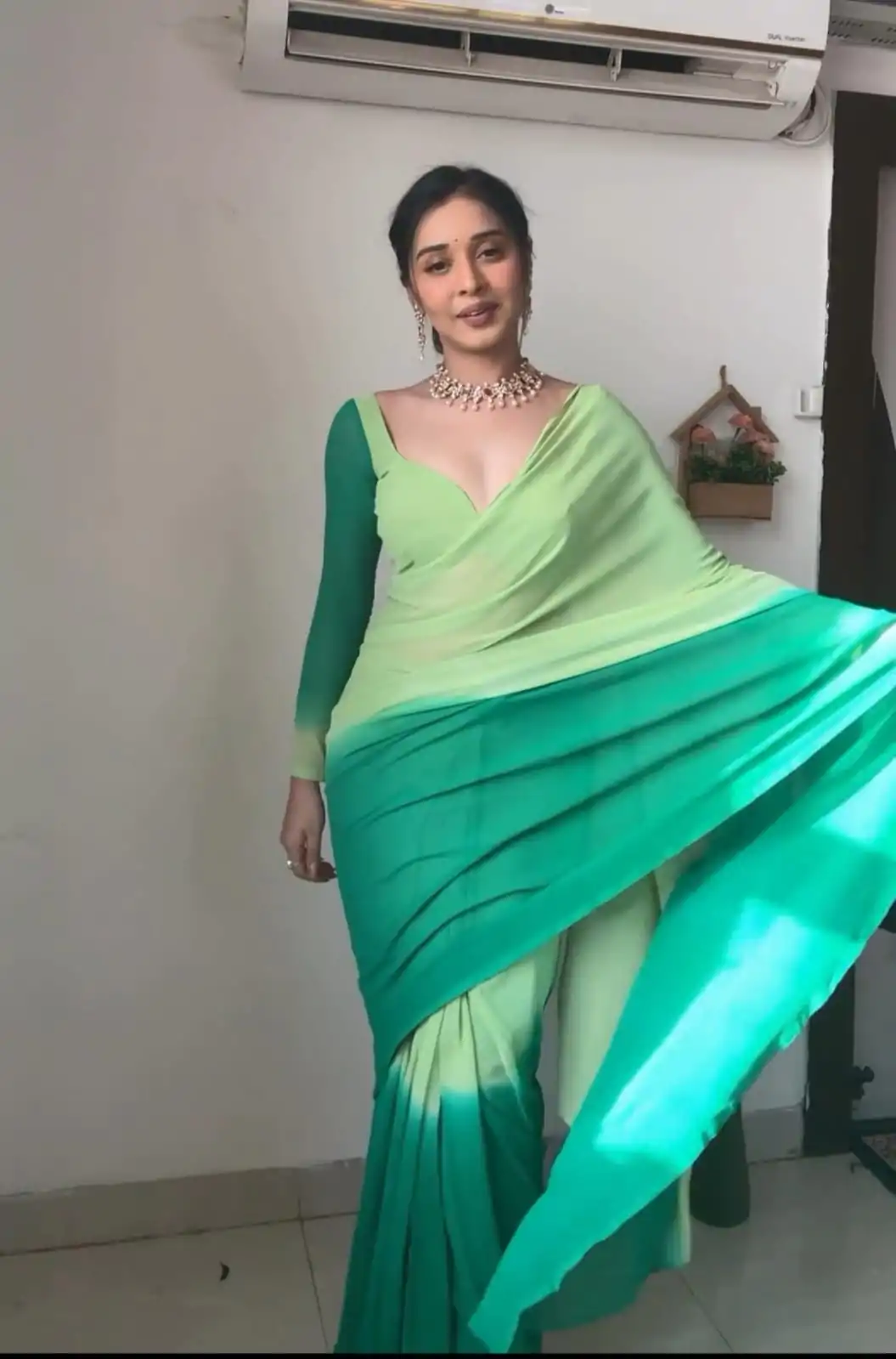 SC 222 Pista And Green Color Georgette Silk Multi Combination All over The Saree , Wedding, Festive, Events . Expected Delivery  4-6 Working Days @1549/-                                                                                                                                        | Sarees, Bollywood Sarees, Creative Sarees, Designer Sarees, Embroidered Sarees, Ethnic Saree, Modern Digital sarees, Party Wear Sarees