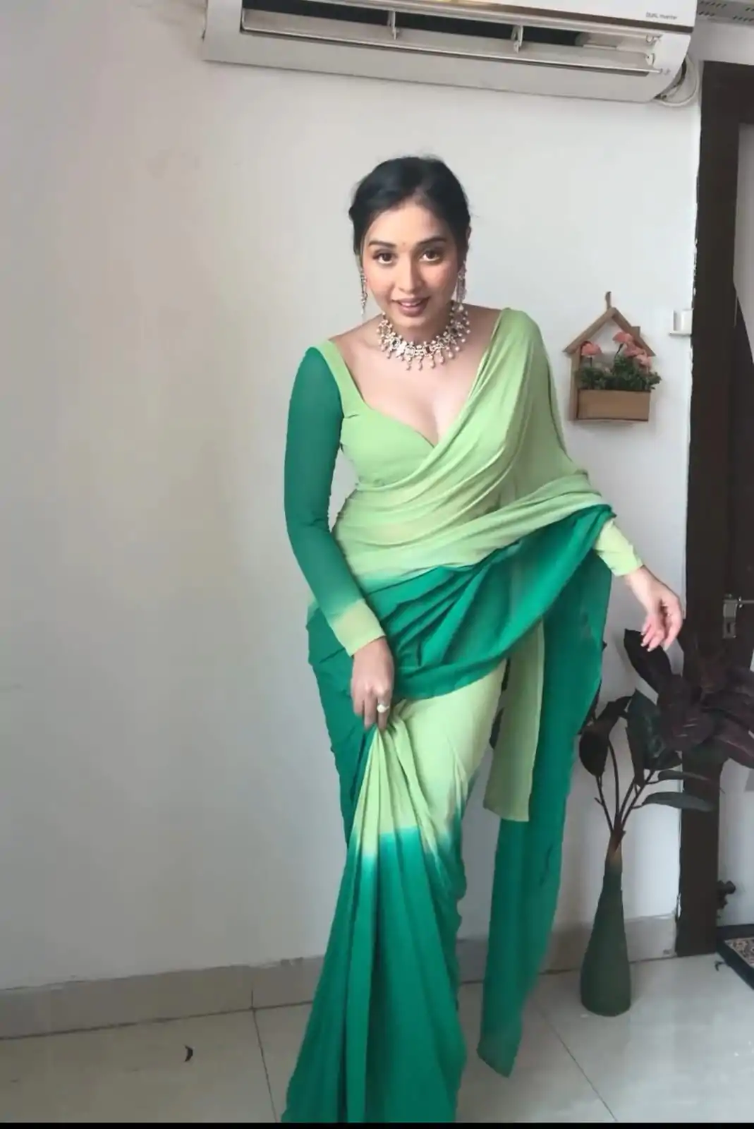 SC 222 Pista And Green Color Georgette Silk Multi Combination All over The Saree , Wedding, Festive, Events . Expected Delivery  4-6 Working Days @1549/-                                                                                                                                        | Sarees, Bollywood Sarees, Creative Sarees, Designer Sarees, Embroidered Sarees, Ethnic Saree, Modern Digital sarees, Party Wear Sarees