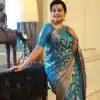 Fantastic Blue Color Soft Litchi Silk All Over Weaving Saree