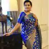 Fantastic Royal Blue Color Soft Litchi Silk All Over Weaving Saree