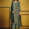 Firozi Rangoli Coding Sequence Work Salwar Suit