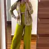 Lovely Light Yellow Color Chinon Embroidery Work With Moti Lace Salwar Suit