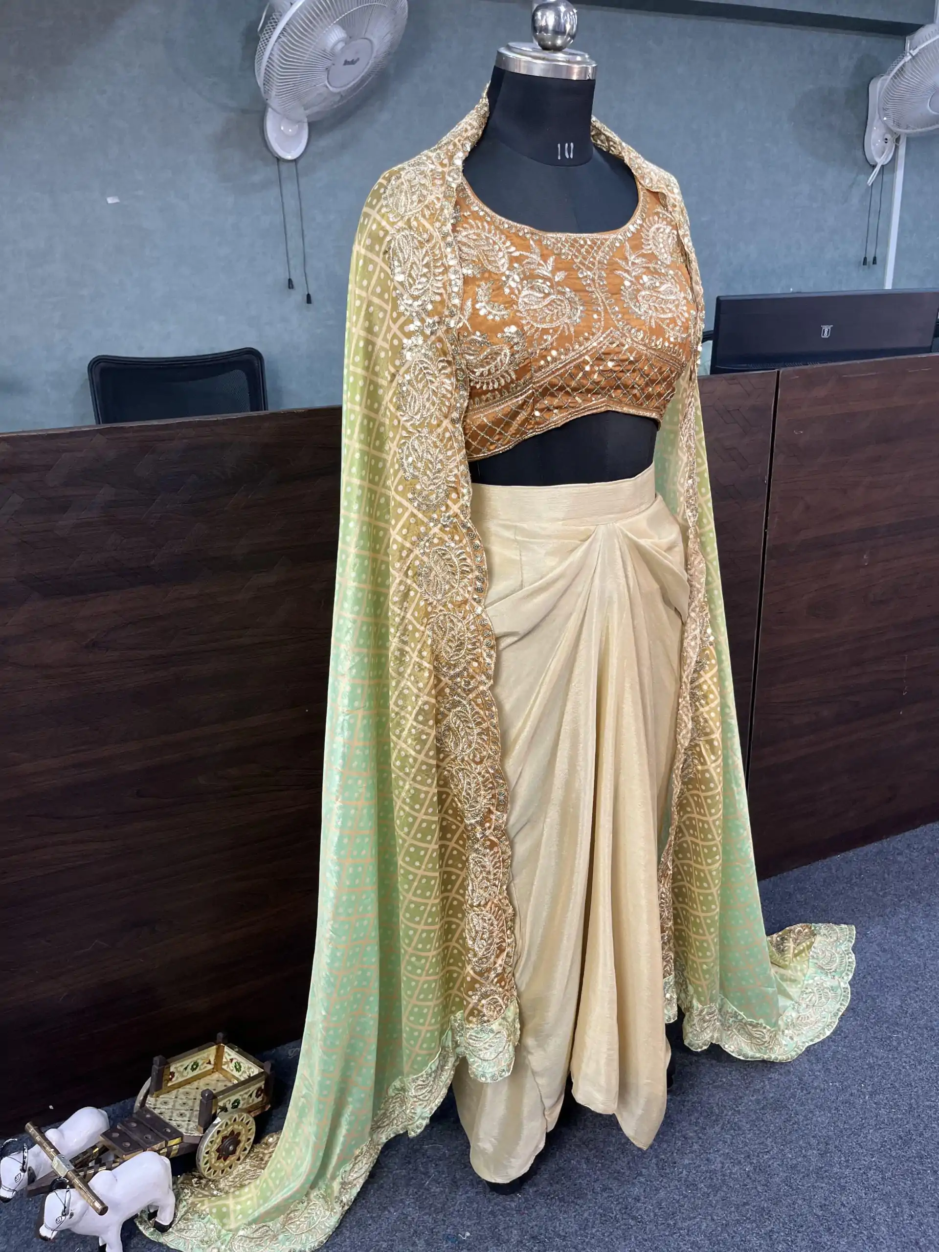 BD 1747 Orange Color Chinon Silk Embroidery Sequins Work Dhoti Suit Casual, Wedding, Party, Festive, Events Etc.4-6 Working Days@ 1999/-only | Jump Suits, Salwar suit, Casual Suits, Creative suits, Designer Suits, Palazzo Suits, Party Wear Suits, Patiala Suits, Straight Suits