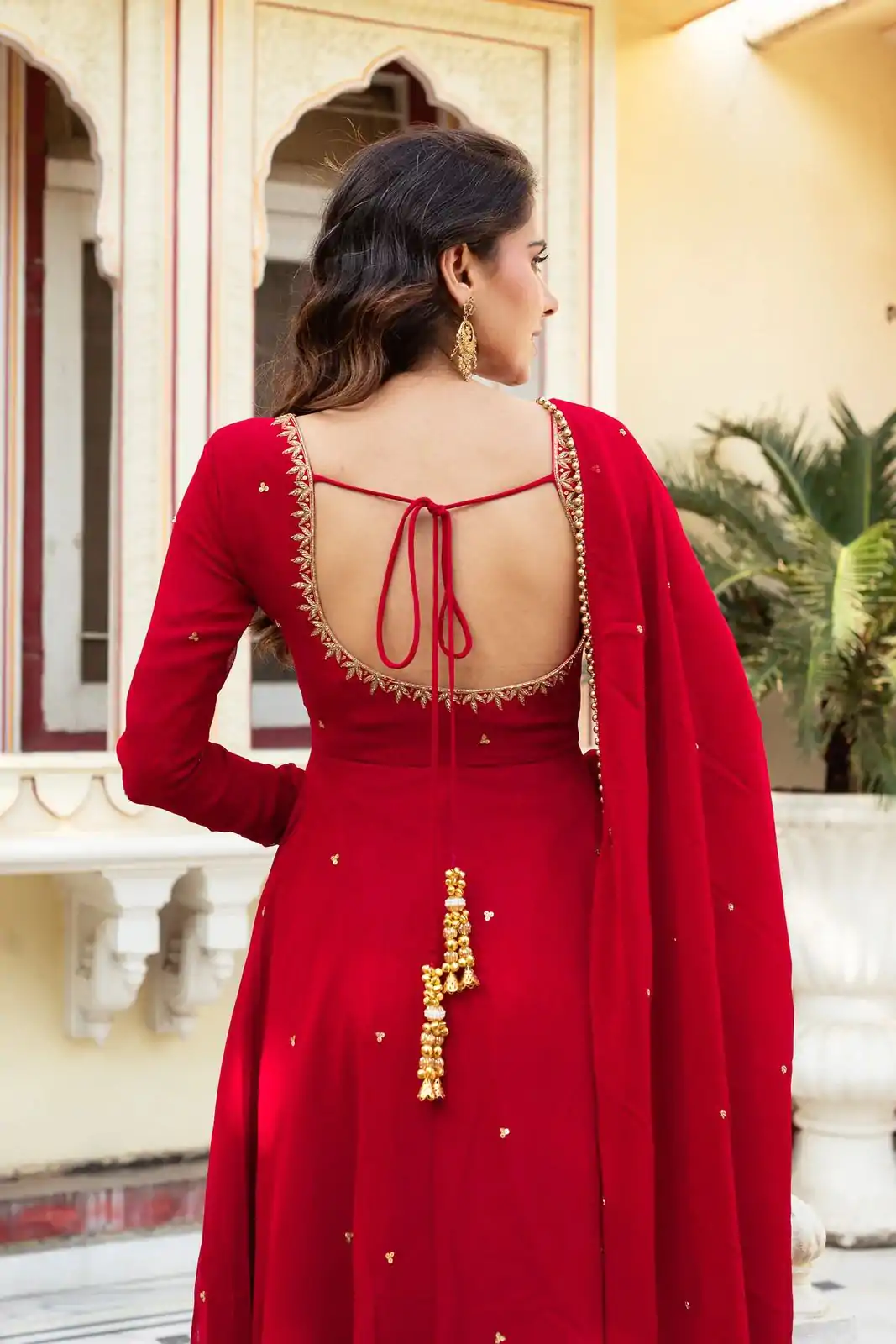 RTC 5857 Red Color Georgette Handwork Real Diamond Salwar Suit Casual, Wedding, Festive, Events . Expected Delivery  4-6 Working Days @2049/- only      | Jump Suits, Salwar suit, Casual Suits, Creative suits, Designer Suits, Palazzo Suits, Party Wear Suits, Patiala Suits, Straight Suits