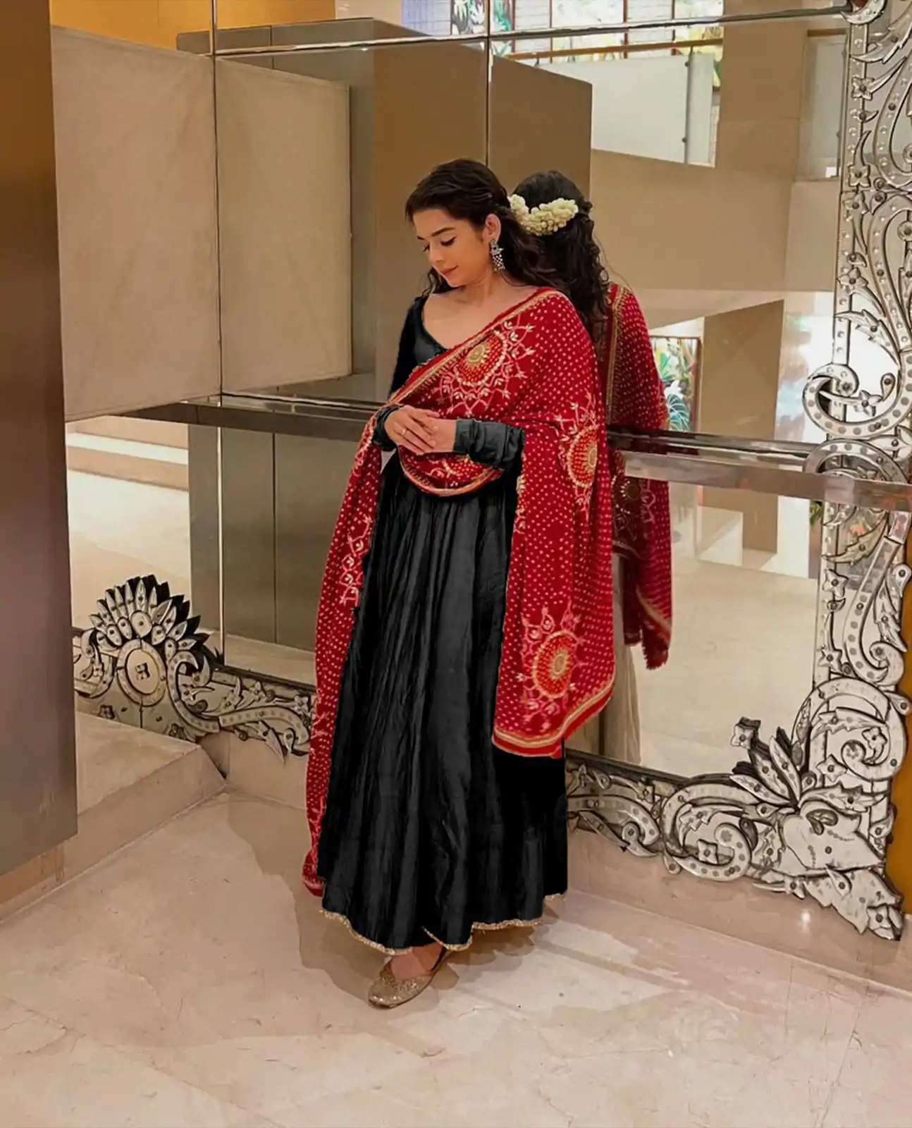 LG 1970 Black Color Chinon Lace On Border Latkan Dori Salwar Suit Casual, Wedding, Festive, Events . Expected Delivery 4-6 Working Days @1999/- only | Jump Suits, Salwar suit, Casual Suits, Creative suits, Designer Suits, Palazzo Suits, Party Wear Suits, Patiala Suits, Straight Suits