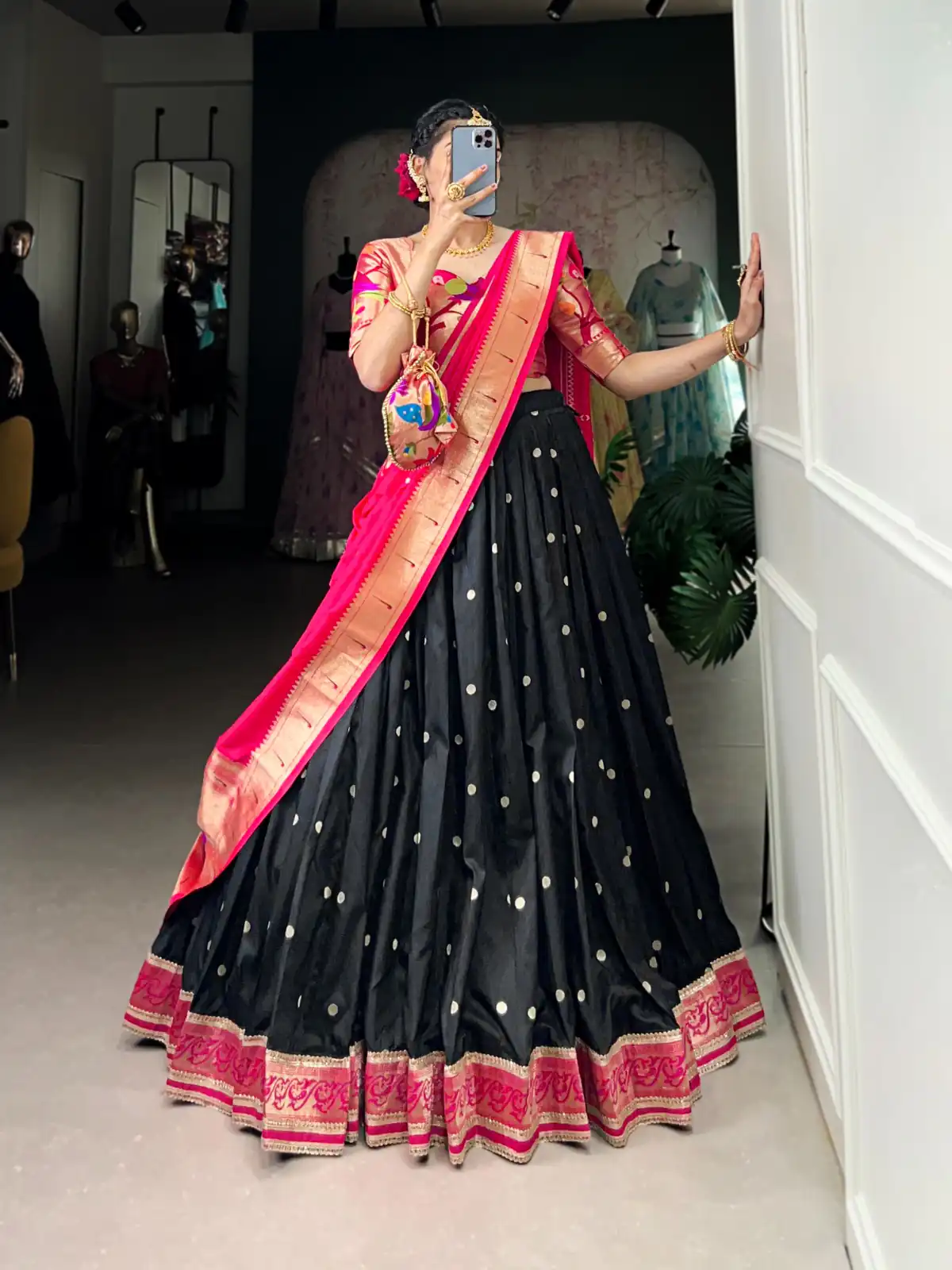 LNB 2006 Black Color Jacquard Silk Weaving Zari Work Lace Touch Up Lehenga Choli Wedding, Party, Festive, Events Etc. Delivery 4-6 Working Days Rs 3499 | Lehenga, Bollywood Lehenga, Creative Lehenga, Designer Lehenga, Embroidered Lehenga, Party Wear Lehenga