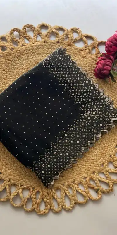 DF 3467 Black Color Jimmy Choo Full Zarkhan Diamond Work Saree Casual, Wedding, Festive, Events . Expected Delivery 4-6 Working Days @2099/- only | Sarees, Bollywood Sarees, Creative Sarees, Designer Sarees, Embroidered Sarees, Ethnic Saree, Modern Digital sarees, Party Wear Sarees