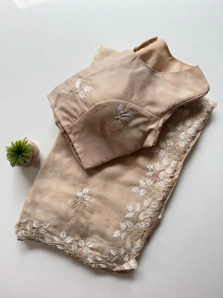 DF KOTA Cream Color Kota Doriya With Multi Thread Work Slapp Border Saree Casual, Wedding, Festive, Events . Expected Delivery  4-6 Working Days @1999/- only                                                 | Sarees, Bollywood Sarees, Creative Sarees, Designer Sarees, Embroidered Sarees, Ethnic Saree, Modern Digital sarees, Party Wear Sarees