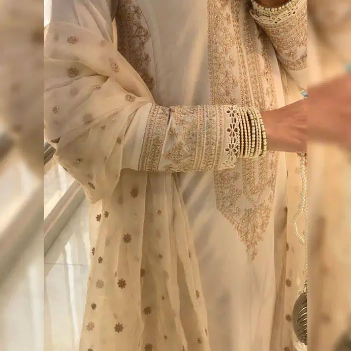 LG 1913 Cream Color Roman Silk Sequence Embroidery Work Salwar Suit Casual, Wedding, Festive, Events . Expected Delivery  4-6 Working Days @1999/- only      | Jump Suits, Salwar suit, Casual Suits, Creative suits, Designer Suits, Palazzo Suits, Party Wear Suits, Patiala Suits, Straight Suits