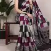 YNF 7045 Green Color Polyester Viscose Chanderi Printed Border Saree Casual, Wedding, Festive, Events . Expected Delivery  4-6 Working Days @1499/- only                                | Sarees, Bollywood Sarees, Creative Sarees, Designer Sarees, Embroidered Sarees, Ethnic Saree, Modern Digital sarees, Party Wear Sarees