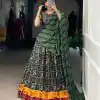LNB 1638 Green Color Cotton Printed With Foil Work Lehenga Choli Wedding, Party, Festive, Events Etc. Delivery 4-6 Working Days Rs 1999 | Lehenga, Bollywood Lehenga, Creative Lehenga, Designer Lehenga, Embroidered Lehenga, Party Wear Lehenga