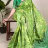 YNF 7416 Green Color Jacquard Silk Patola Print Zari Weaving Work Saree Casual, Wedding, Festive, Events . Expected Delivery  4-6 Working Days @2599/- only                                                                                | Sarees, Bollywood Sarees, Creative Sarees, Designer Sarees, Embroidered Sarees, Ethnic Saree, Modern Digital sarees, Party Wear Sarees