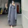 YNF 5102 Grey Color Georgette Plain Sequins Embroidery Lace Gown Casual, Wedding, Festive, Events . Expected Delivery  4-6 Working Days @1749/- only      | Gowns, Bollywood Gowns, Creative Gowns, Designer Gowns, Embroidered Gowns, Party Wear Gowns